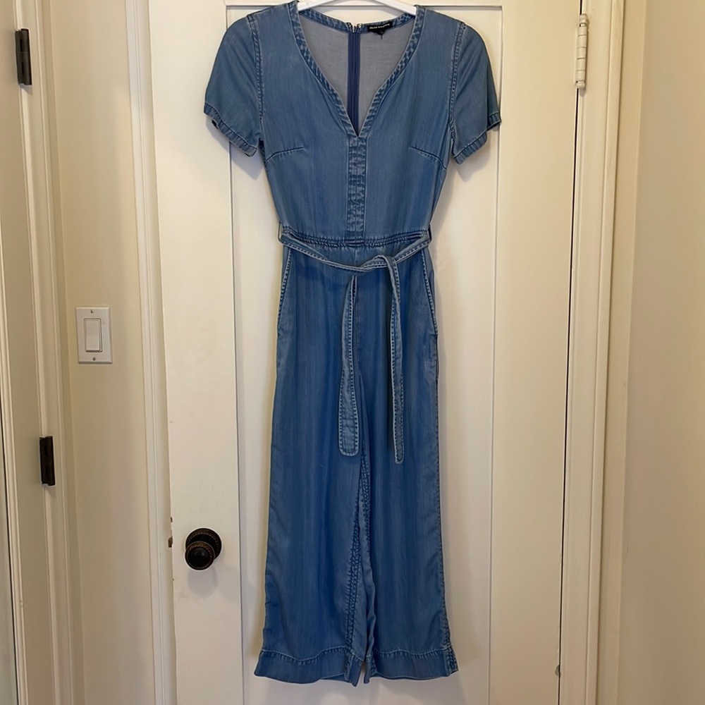 Club Monaco Lasse Denim Jumpsuit, size 0